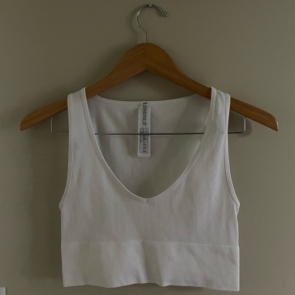Forever 21 Soft Ribbed Crop Tank!